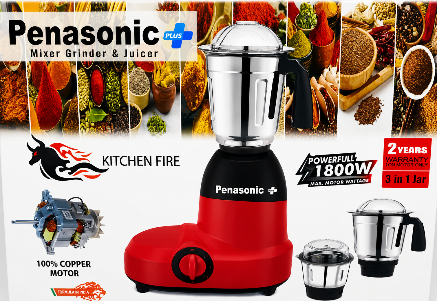 Penasonic Plus 1800 wats