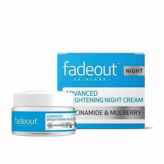 FADEOUT ADVANCED WHITENING NIGHT CREAM 50ML